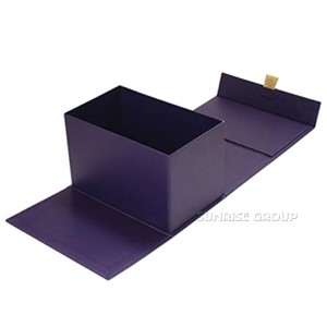 Luksus Elegant papirudskrivning Fold magnetisk lukkeboks