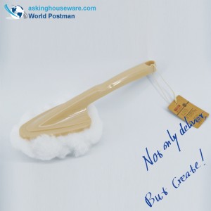 Akbrand Soft Mini Fiber Badekar Blød skrubberbørste