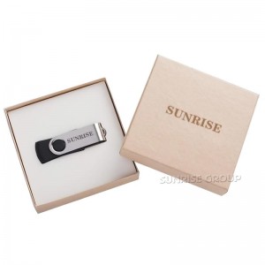 Brugerdefineret størrelse Kraftpapir U-disk Emballage