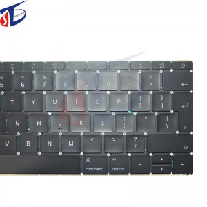 100% nyt britisk tastatur til Apple Macbook Pro Retina 12 '' A1534
