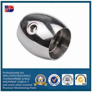 Kina fabrik CNC drejning bearbejdet dele CNC bearbejdning rustfrit stål dele