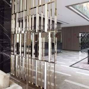 304 8 k spejl ætset rustfrit stål plader til elevator dekorering