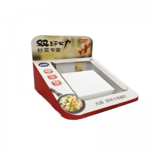 Brugerdefineret salgsfremmende pap-lydskærmstativ