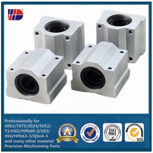 Tilpasset OEM aluminiums tilbehør CNC fræserbearbejdningsdele