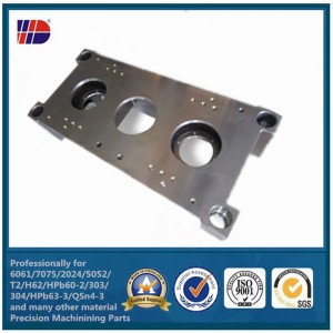 Brugerdefineret cnc bearbejdningsdele i aluminium rustfrit stål messingplastmateriale