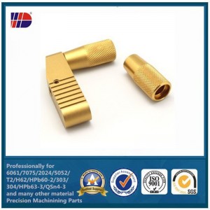 cnc-bearbejdningsservice drejende messingdel til automatisk dispenseringsmaskine