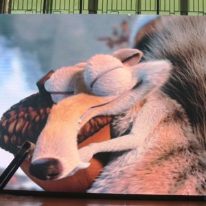 HD i fuld farve Die-cast Aluminium Led Display Skab P3.91 Indendørs 500x500mm leje Led Display skærm