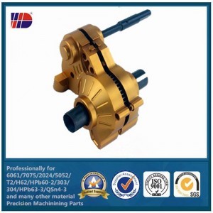 CNC-kobberbearbejdningsprodukter med høj præcision fræser drejedele