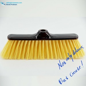 Akbrand Plastic Broom Head med coatet børsteplade