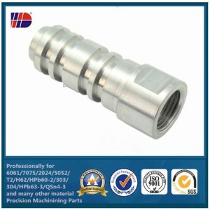 rustfrit stål aluminium metal Precision CNC drejemaskine dele