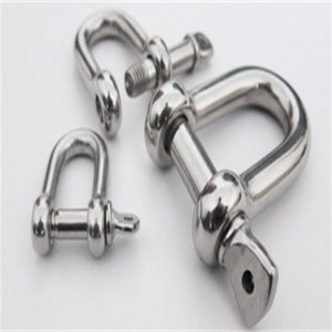 Rustfrit stål kæde Hot Forged D Shackle Type