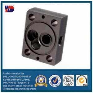 CNC-bearbejdning med høj præcision Butik for dele af rustfrit stål i aluminium