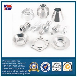 ISO9001 fabrik Central Machinery cnc fræsning drejebænk aluminium dele