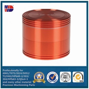 Store medicinske bearbejdningsdele i høj præcision med anodiser