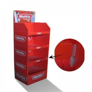 luksus brugerdefineret farve trykt pop up bølgepap display display