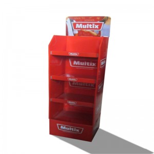 luksus brugerdefineret farve trykt pop up bølgepap display display