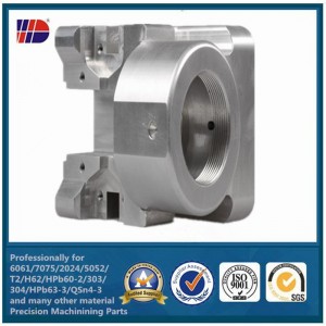 OEM rustfrit stål aluminium CNC præcisionsbearbejdningsdele til hydraulisk cylinder