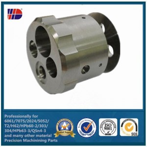 OEM rustfrit stål aluminium CNC præcisionsbearbejdningsdele til hydraulisk cylinder