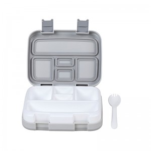 Plast BPA-fri lækageisoleret Bento-frokostkassebeholder