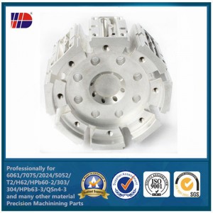 Præcis bearbejdning af CNC-mekaniske reservedele af aluminium