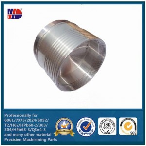 Precision Aluminium Machining Services CNC maskine Shop i Kina