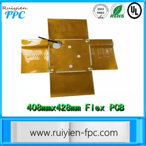 Polyimid kobber fleksibelt pcb Kina polimid materiale fpc