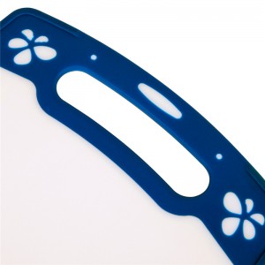 Sort BPA-fri opvaskemaskinsikker køkkenskærebræt med håndtag (3-delt sæt)