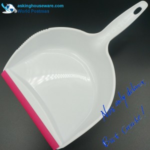 Akbrand Big Square Dustpan børste kvast med hjerteform design på håndtaget