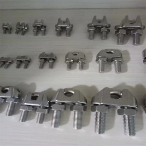 Hot Dip Galvaniseret Drop Forged US Type G450 stålwireklemme