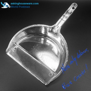 Akbrand Halvcirkelstøvbørste Broom Broom med sølvbelagt langt håndtag