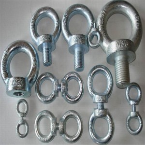 engros Rustfrit stål øjenbolt DIN582 dele i mekanisk udstyr
