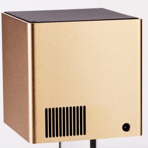 Mini desktop luftrenser med HEPA-filtrering, luftrenser til hjemmet \u0026 kontoret, renser luften for røg, allergener, formaldehyd, støv, mug, kæledyr dander for bedre åndedræt