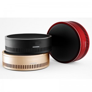 Billuftrenser USB-drevet med intelligent detekterer luftkvalitetsfunktion til fjernelse af formaldehyd / smong / PM2.5 / brugte røg / lugt / støv-bil luftrenser