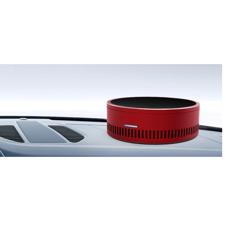 Billuftrenser USB-drevet med intelligent detekterer luftkvalitetsfunktion til fjernelse af formaldehyd / smong / PM2.5 / brugte røg / lugt / støv-bil luftrenser