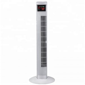 elektrisk tårnventilator LCD-skærme Fjernbetjeningsventilator 120 cm bladeløs ventilator CB CE SAA KC D36-1