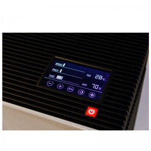 Stor luftrenser til hjemmet, stuen og soveværelset, stor luftrenser til nyt hus \u0026 kontor, renser luften for røg, smong, allergener, formaldehyd, støv, skimmel, kæledyr dander, fjerner PM2.5