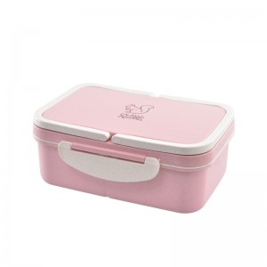 Lækfast med 3 rum BPA-fri Bento frokostcontainere til børn