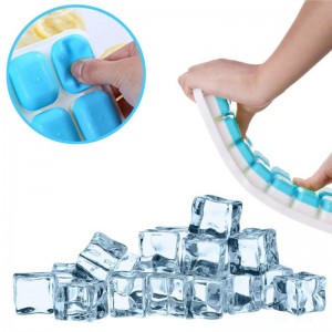 Holdbare, let frigivende silikone fleksible 14-is bakker