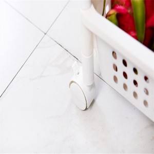 Lager køkken Light Duty 3-lags plast Opbevaringshylde