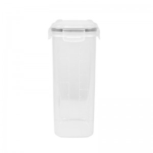 2 stk. 4 sidelåselåg Lufttæt tørt korn madopbevaringssæt