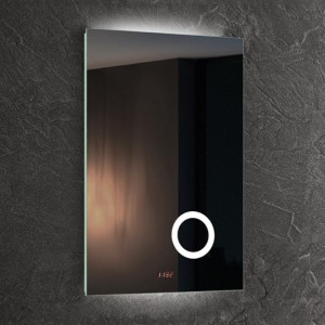 EU og USA Luksus LED oplyst baggrundsbelyst badeværelse spejl med forstørrelse-ENE-AL-111