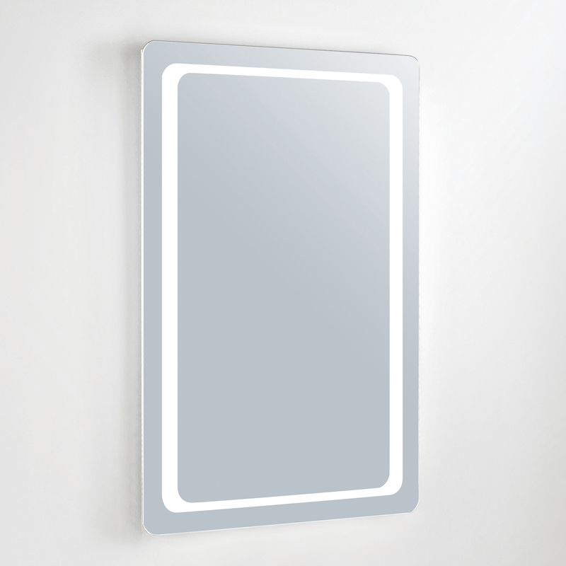 EU og USA Luksus LED oplyst baggrundsbelyst badeværelse spejl-ENE-AL-109