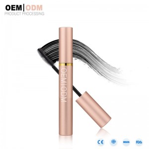 Oem privatmærke øjenmakeup vandtæt mascara organisk 4d fiber vipper mascara