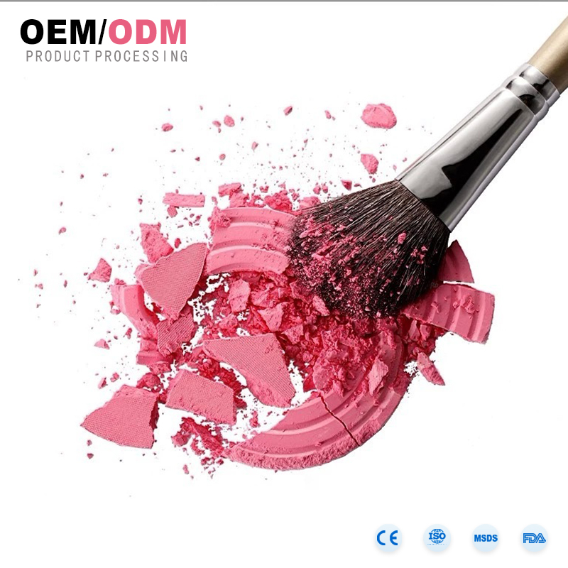 OEM Face Makeup privatmærke langvarig vandtæt rødme enkel farver mat pap blusher