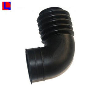 RoHs og REACH godkendte skræddersyede gummi korrugerede rør