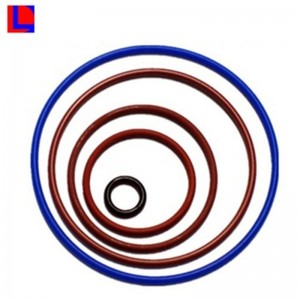 Fabrikspris Farvet vandtæt forsegling silikone o-ring