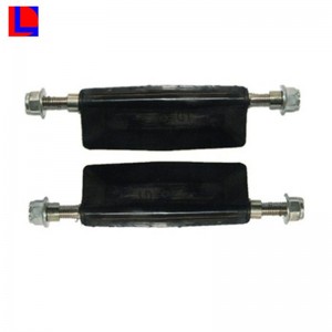 gummi overmold af høj kvalitet til AL del