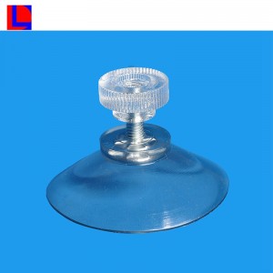 PVC silikone sugekop med skrue