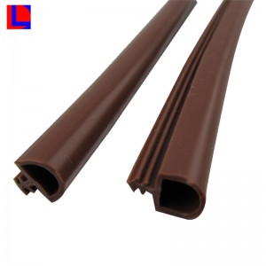 Skræddersyet silikonekstrudering af tætningslister