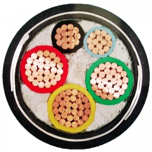 5 kerne 0,6 / 1kv LV strømkabel 5x16mm2 5x25mm2 5x95mm2 5x120mm2